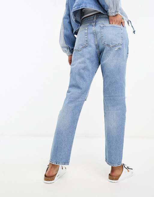 Polo Ralph Lauren Patchwork Boyfriend Jeans - Blue - 25