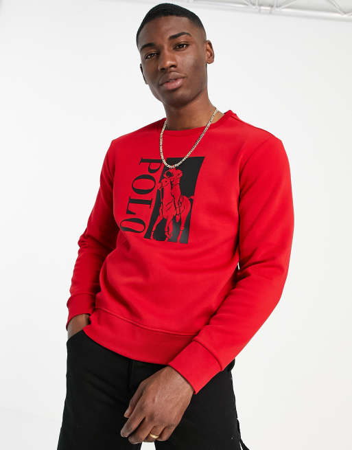 Ralph lauren double tech 2024 sweatshirt