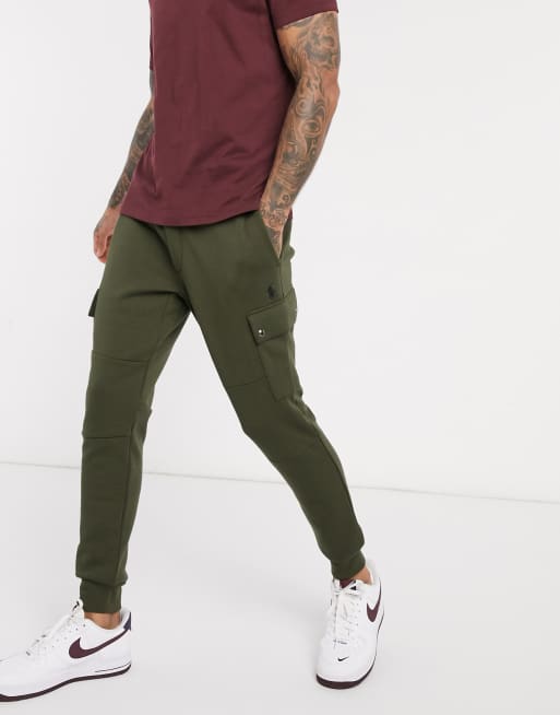 CARGO KNIT JOGGER - OLIVE