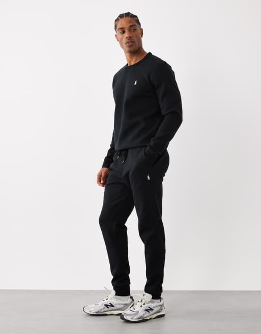Polo Ralph Lauren – Double Tech – Jogginghose mit Polospieler-Logo in Schwarz, 3 von 5