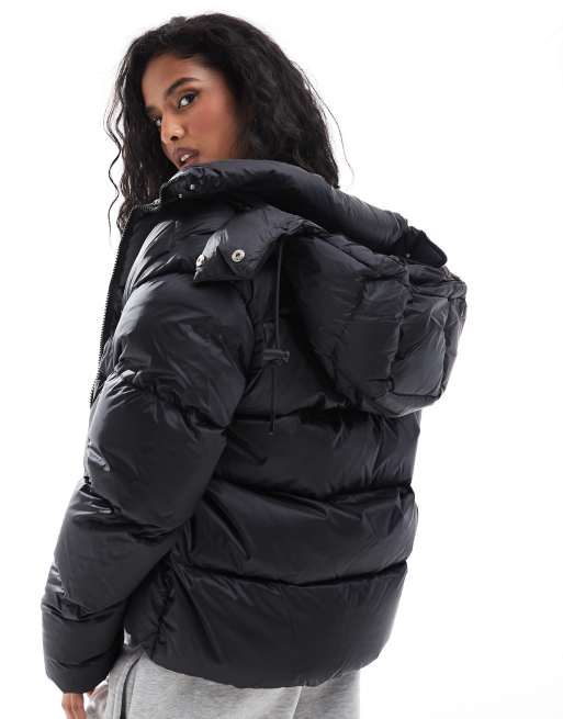 Ralph lauren black puffer jacket women's best sale