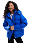 [Polo Ralph Lauren] Polo Ralph Lauren down puffer jacket with logo in blue XS BLUE