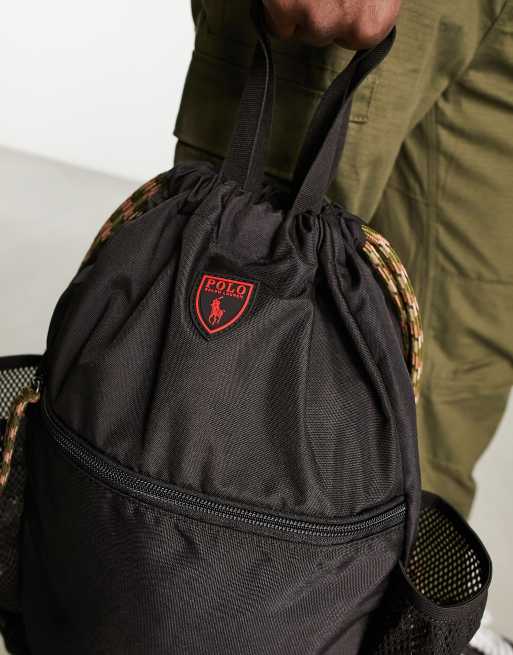 Polo store drawstring bag