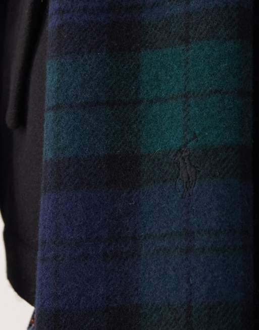 Polo Ralph Lauren - Écharpe à carreaux écossais - Noir et vert, 2 de 3
