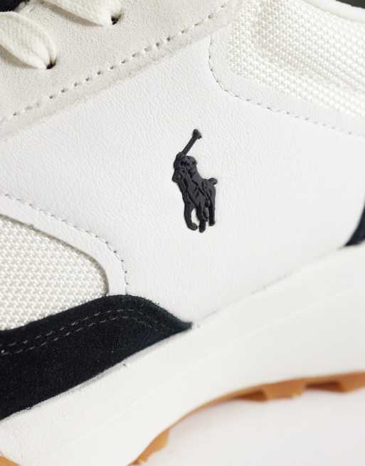 Polo Ralph Lauren – Eldridge – Marinblå och grå sneakers, 4 av 5