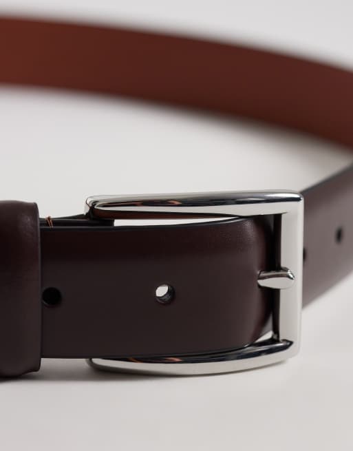 Polo Ralph Lauren – Eleganter Gürtel aus braunem Leder, 2 von 3