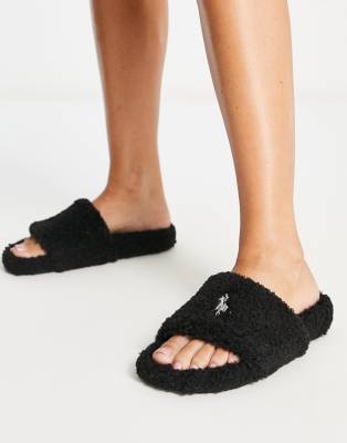 Ralph lauren 2025 slipper sliders