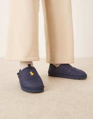 Polo Ralph Lauren - Everett - Chaussons matelassés - Bleu marine