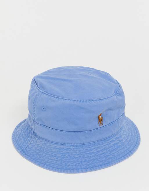 Blue polo 2025 bucket hat