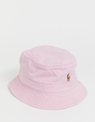 pink polo hat