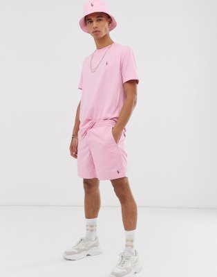 light pink polo hat