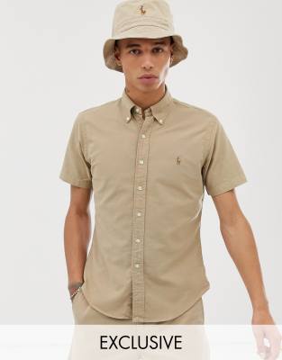 ralph lauren shirt beige