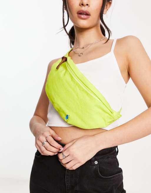 Polo Ralph Lauren fanny pack in yellow with pony logo
