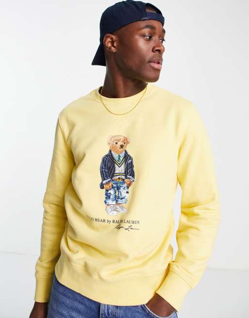 Felpa ralph best sale lauren gialla