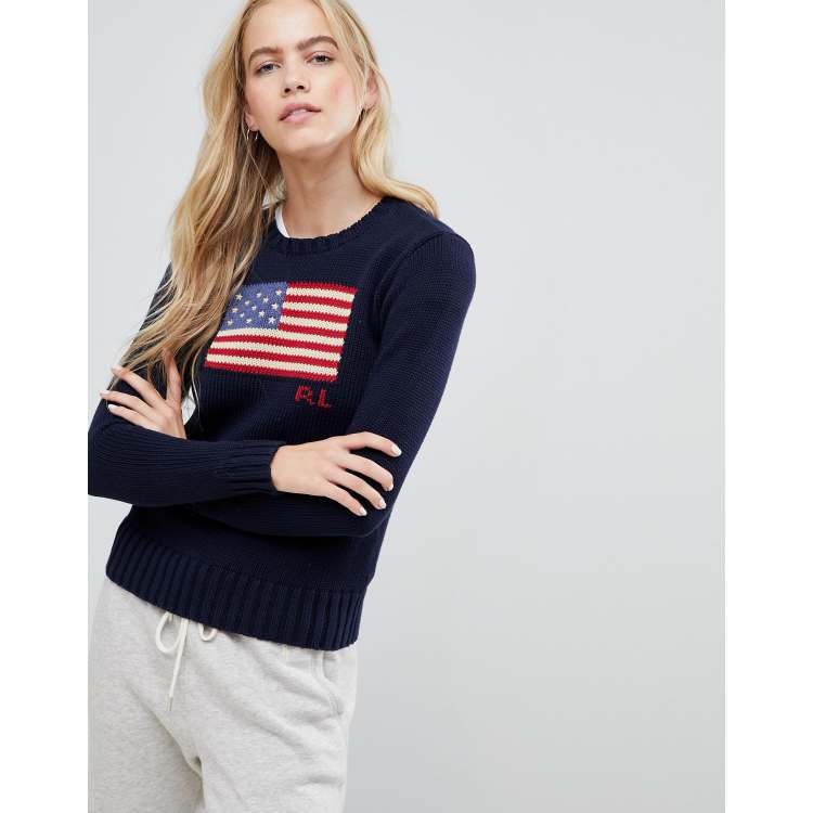 Polo Ralph Lauren Flag Logo Sweater