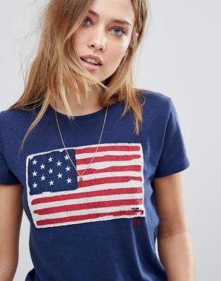 Flag polo outlet shirt ralph lauren