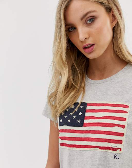 Polo Ralph Lauren flag t shirt