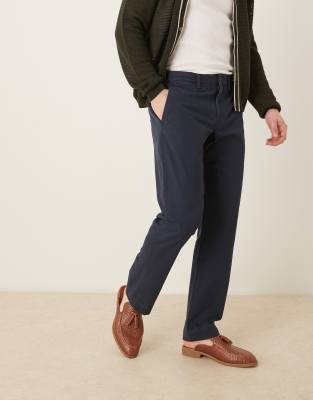 Polo Ralph Lauren Polo Ralph Lauren flat front straight fit stretch twill chinos in navy