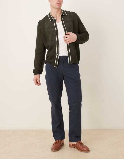 Reyn Spooner Men's Cotton Tailored Fit Flat Front Chino Pants - Casual & Smart - View #13