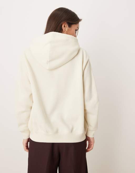 Polo Ralph Lauren – Fleece-Kapuzenpullover in Creme mit Polo Bear, 4 von 4