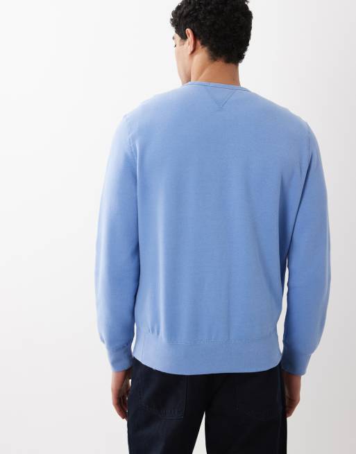 Polo Ralph Lauren – Fleece-Sweatshirt in Hellblau mit Logosymbol, 5 von 5