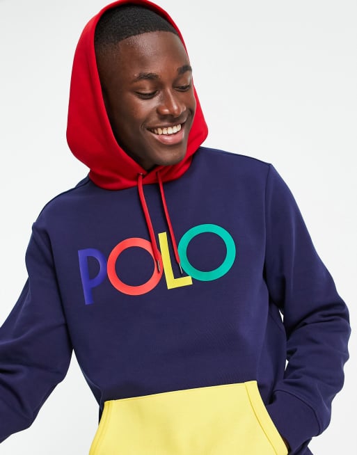 Polo cheap colorful hoodie