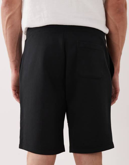 Polo Ralph Lauren – Funktions-Shorts aus Doppelstrick in Schwarz mit Pony-Stickerei, 5 von 5
