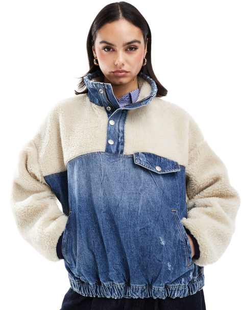 Polo Ralph Lauren – Gefütterte Bomberjacke in Blau - view 2