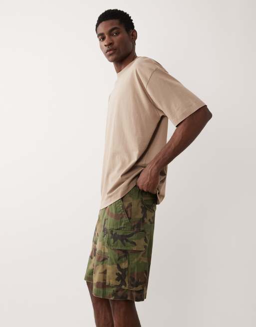 Polo Ralph Lauren – Gellar – Kamouflagemönstrade cargoshorts, 3 av 5
