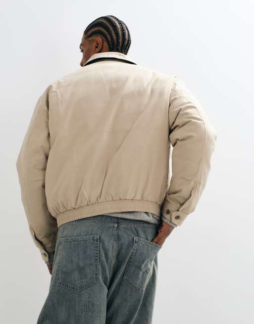 Polo Ralph Lauren gewebte Windbreaker-Jacke in khaki, 2 von 5