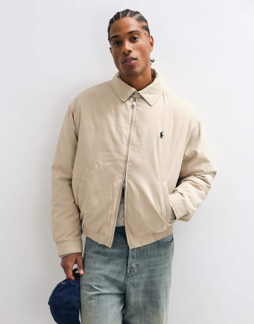 Polo Ralph Lauren geweven windjack in khaki, 5 van 5