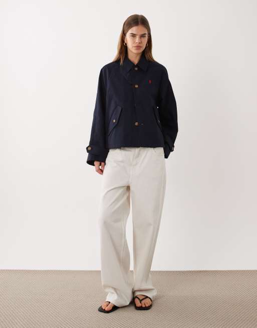 Polo Ralph Lauren - Giacca in twill di cotone blu navy, 2 di 4