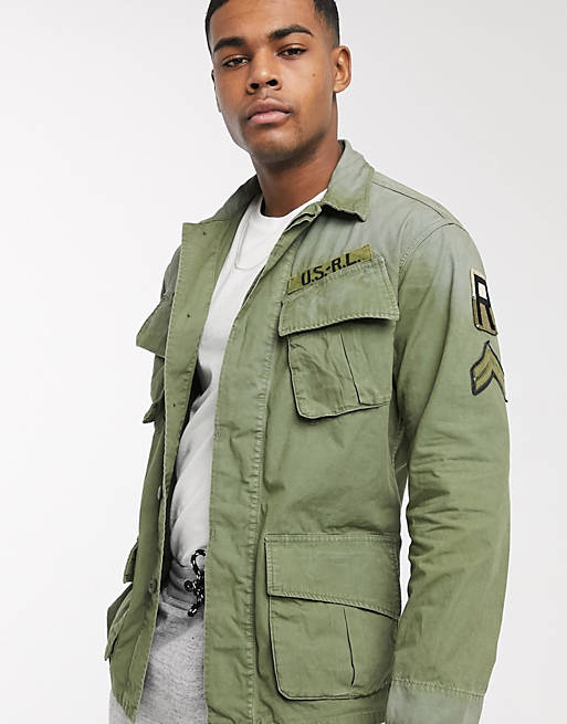 Ralph Lauren Uomo Abbigliamento Cappotti e giubbotti Giacche Giacche militari Liconica giacca militare 