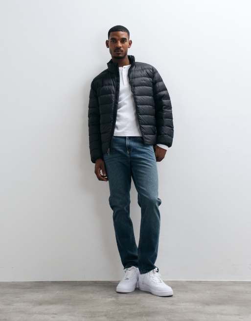 Polo Ralph Lauren giacca puffer intrecciata nera, 2 di 5