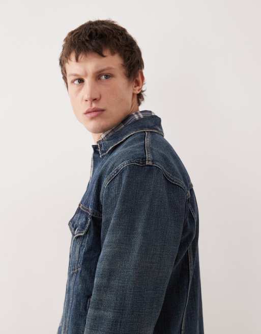 Polo Ralph Lauren - Giacca trucker di jeans lavaggio medio, 4 di 5