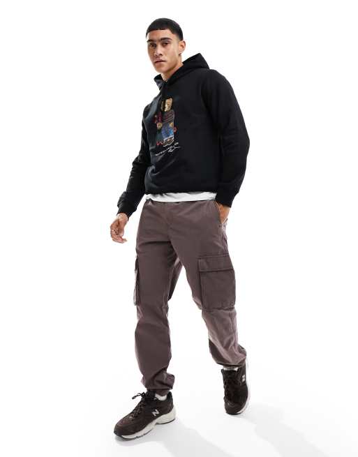 Polo fleece 2024 hoodie and pants