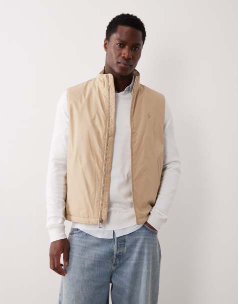 Polo Ralph Lauren - Gilet isolante color cuoio con logo e zip - view 1