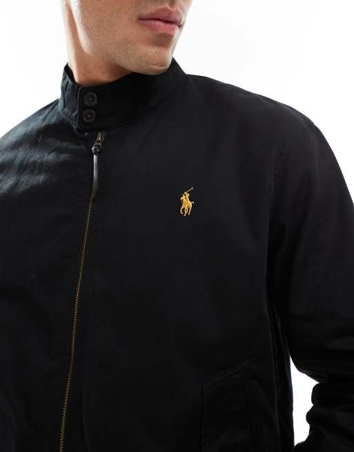 Ralph Lauren Sweater Jacket - Black With store Gold - Like New Rich Black And Gold