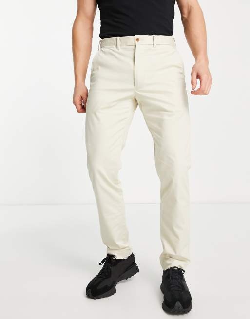 Polo Ralph Lauren Golf 5 pocket slim fit athletic chinos in beige | ASOS