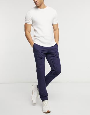 ralph lauren slim fit chinos navy