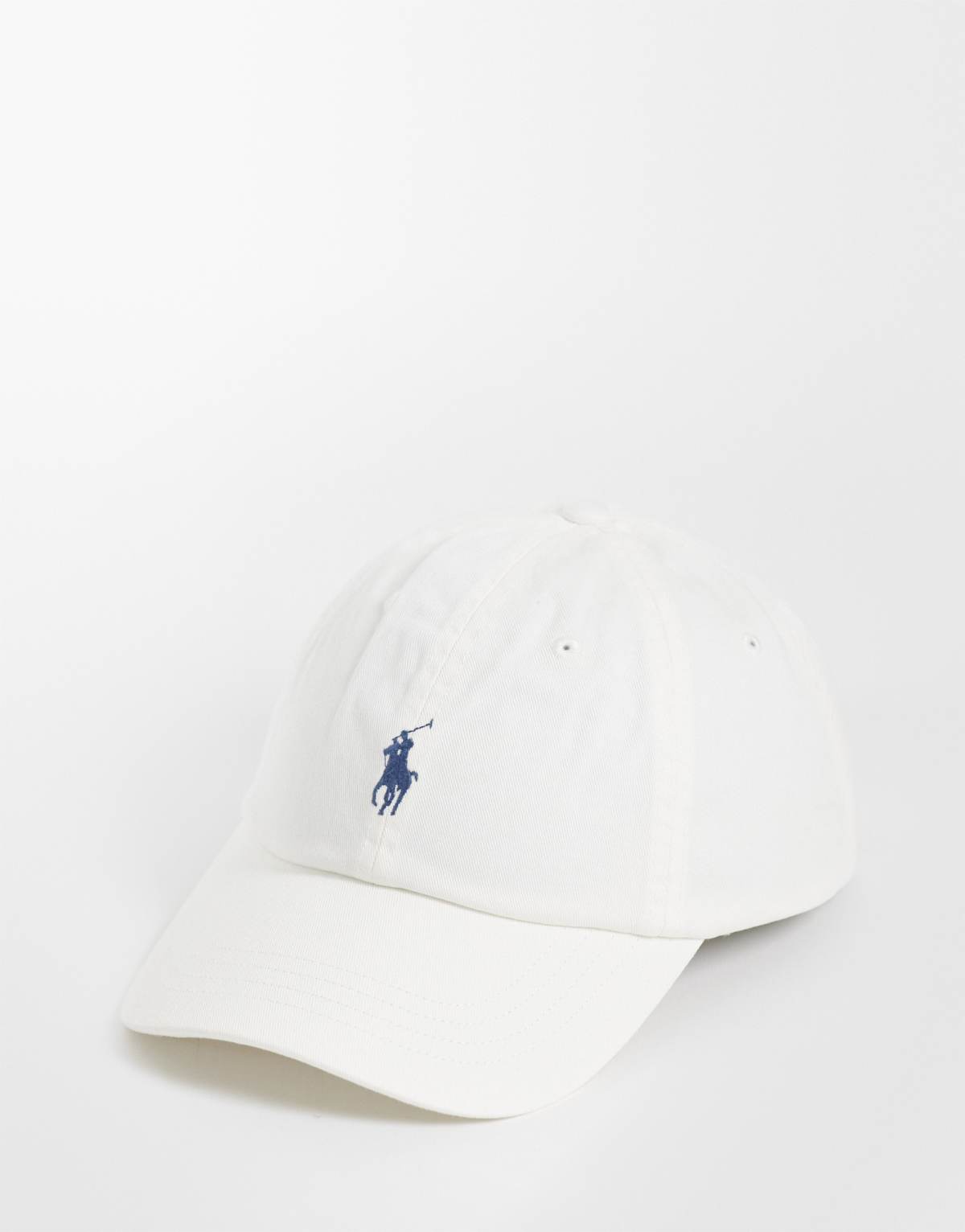 Polo Ralph Lauren Gorra de béisbol color crema con logo de icono