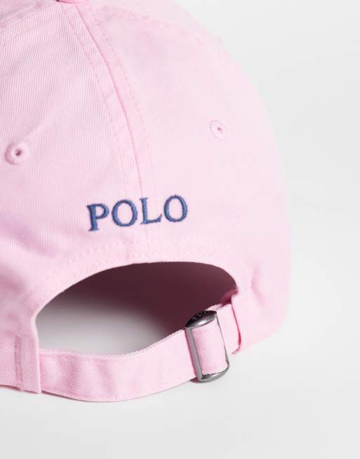 Polo Ralph Lauren - gorra de béisbol rosa con logo icon, 3 de 3