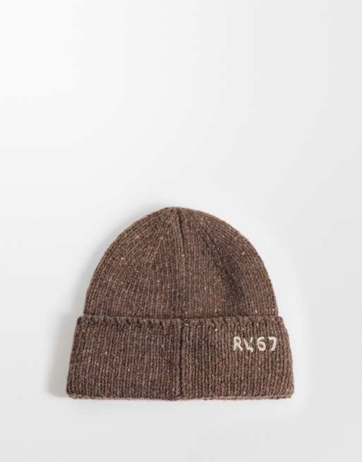 Polo Ralph Lauren - gorro con logo grande marrón, 3 de 3