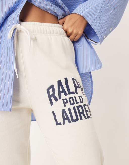 Polo Ralph Lauren – Grå mjukisbyxor med muddar och logga, 2 av 5