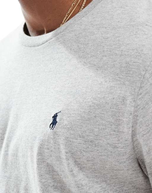 Polo Ralph Lauren – Grå, mysig t-shirt, 4 av 4