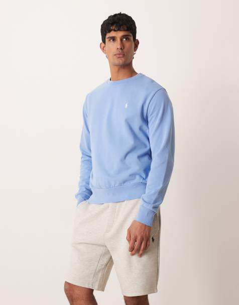 Polo Ralph Lauren - Grå shorts i strikket tech-stof med logoikon - view 1
