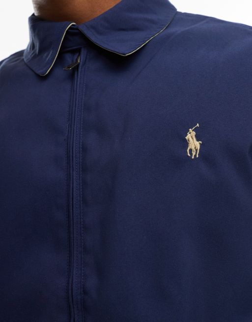Polo Ralph Lauren – Granatowa kurtka Harrington, 4 z 4