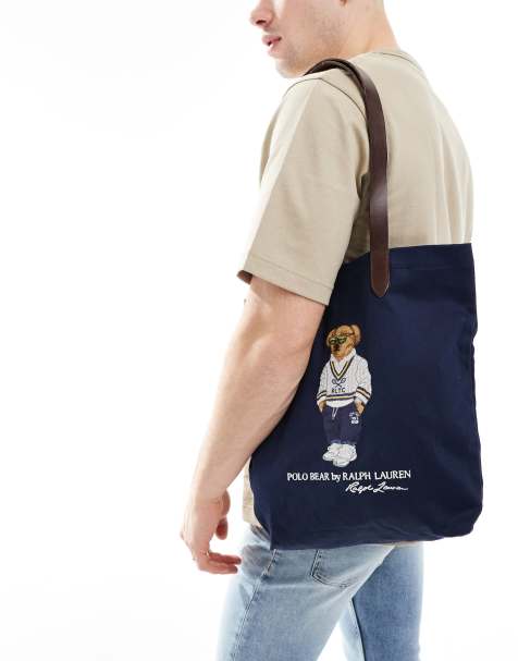 Polo Ralph Lauren – Granatowa torba typu tote - view 1