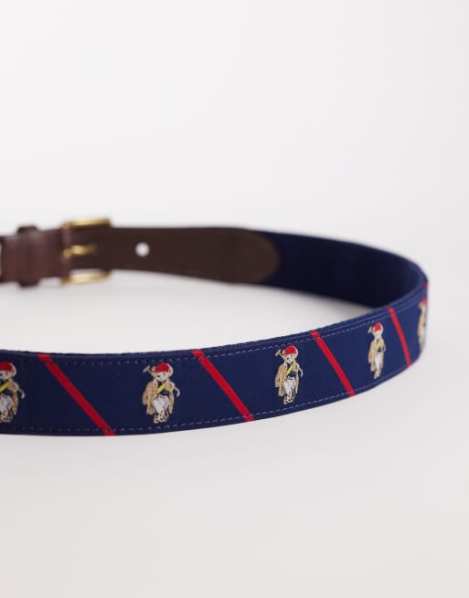 Polo Ralph Lauren – Granatowy pasek z logo Bear, 2 z 3