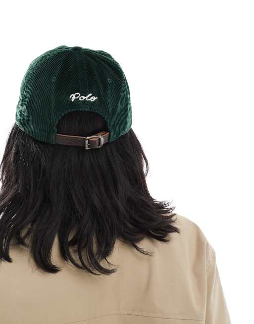 Polo Ralph Lauren - Grøn baseballcap med hvidt logo, 3 af 3